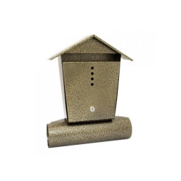 Купить Ящик почтовый ''Домик'' антик/бронза 6037                                                             