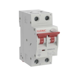 Купить Дифференциальный автомат  YON MAX MDR63N 1P+N 32A C 30mA 6kA тип A электронный 2М DKC               