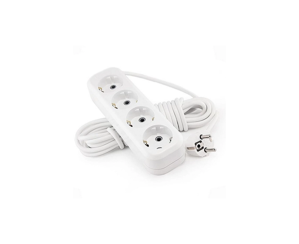 Купить Сетевой удлинитель LUXAR 4SE-16A-05 4 гнезда с з/к 16A ПВС 3*1,5 5м                                 