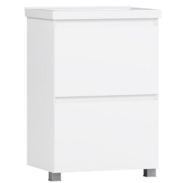 Купить Тумба напольная Belux Киото 60 белый глянцевый                                                      