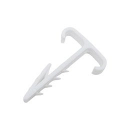 Купить Дюбель-хомут Т-образный для двух плоских кабелей 2*12 КФ  уп.100шт Rexant                           