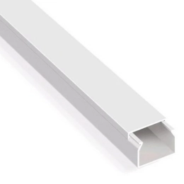 Купить Кабель-канал 20*10мм, белый (100м/уп.) REXANT (1шт=2,0м)                                            