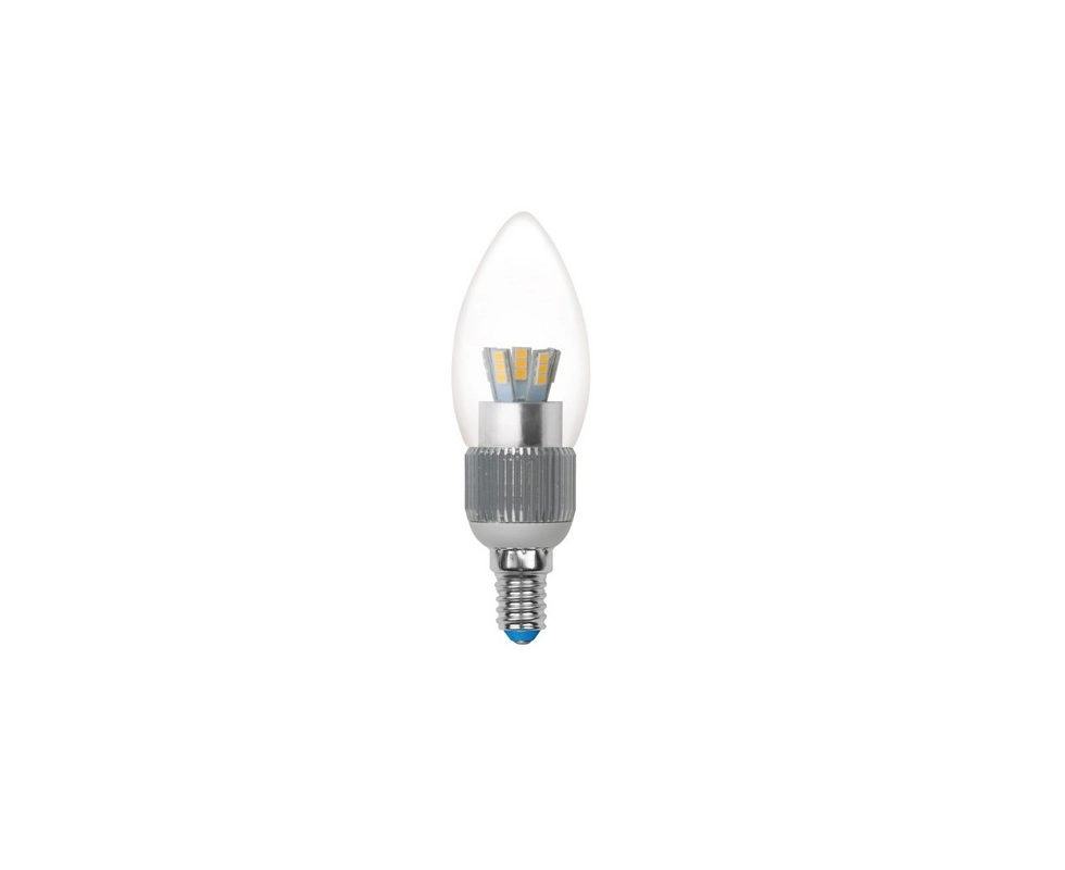 Купить Лампа светодиодная LED-C37P-5W/WW/E14/CL/DIM ALC03SL                                                