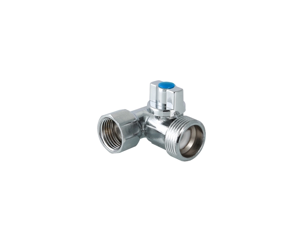 Купить Кран шаровый тройник хром 1/2'' x 3/4'' x 1/2'' Valtec                                                  Купить Кран шаровый тройник хром 1/2'' x 3/4'' x 1/2'' Valtec