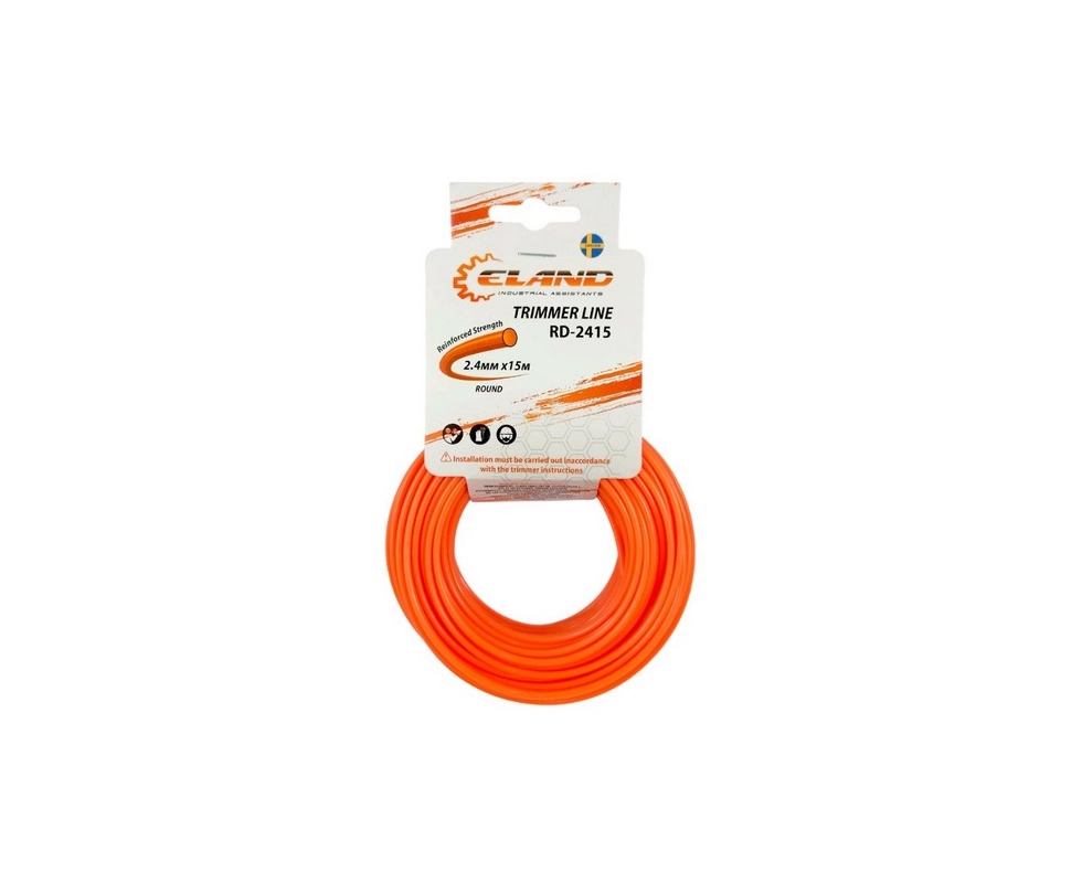 Купить Леска для триммера RD-2415 2,4мм*15м,круг ELAND                                                     