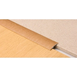 Купить Порог алюминиевый напольный В1 Л беленый дуб 180 см                                                 