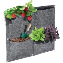 Купить Грядка вертикальная квадратная 4 кармана 50х50см                                                    