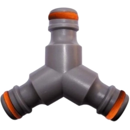 Купить Соединитель тройник 1/2'' 3/4'' Bradas White Line Ф13                                                 