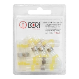 Купить Гильза соединительная изолированная термоусаживаемая под пайку ПК-Т 4,0-6,0 мм2 10шт 15811 DORI     