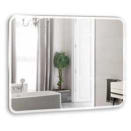 Купить Зеркало Silver Mirrors Стив сенсорный выключатель 100*80 см                                         