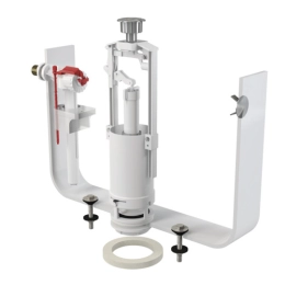 Купить Арматура для унитаза со стоп кнопкой, металлическая резьба SA2000K 1/2''                             