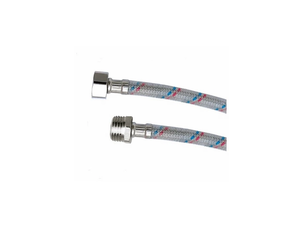 Купить Подводка водопроводная нейлон гайка-штуцер 200 см VRT                                               