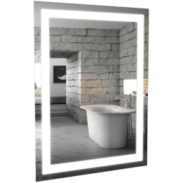 Купить Зеркало Аква Родос Альфа с подсветкой 60*80 см                                                      
