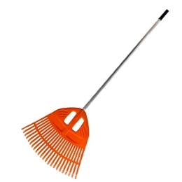 Купить Грабли веерные 23 зуба Гардения с алюминиевым черенком 010820-2                                     