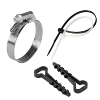 Хомуты, стяжки, скобы кабельные