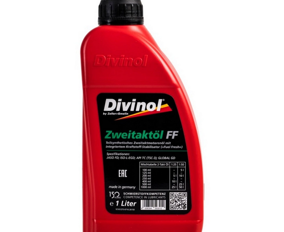 Купить Масло моторное 2х-тактное DIVINOL 1л Германия                                                       