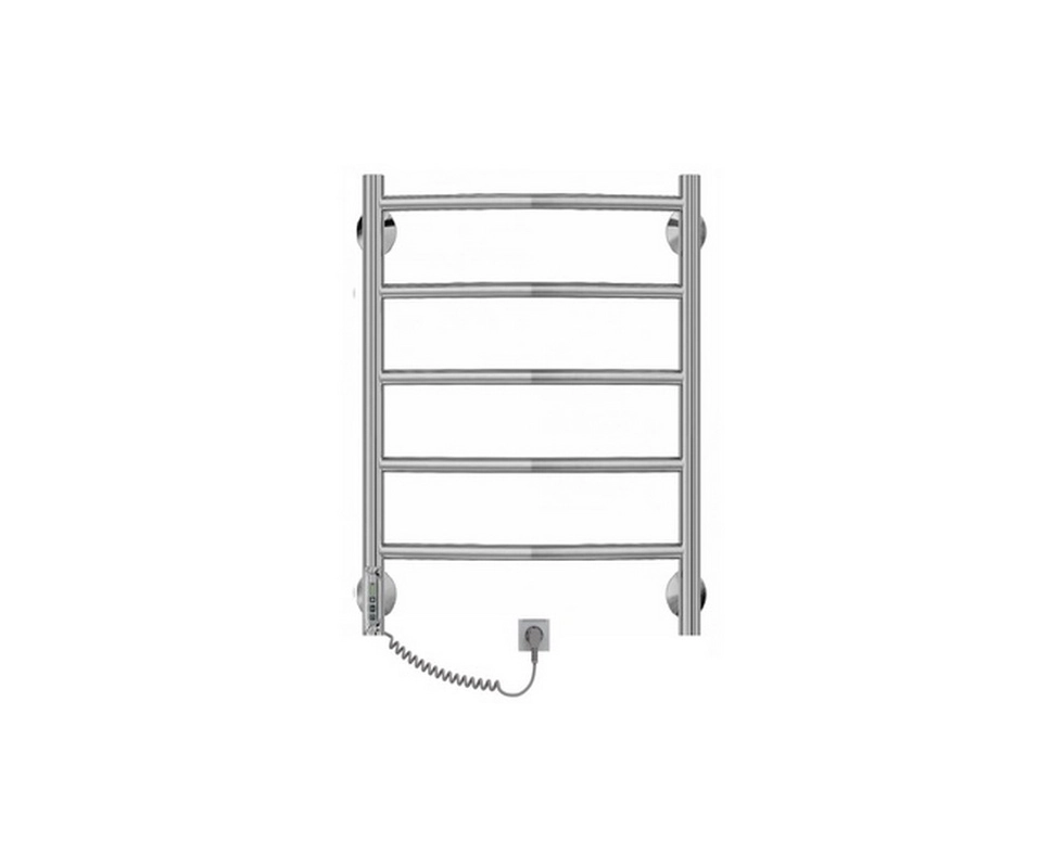 Купить Полотенцесушитель 50x60 5 перекладин D32 терморегулятор с таймером слева                            