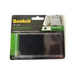 Купить Застежки многоразовые самоклеящиеся Крючок-петля черные SJ3571-3572 3.2мм 25мм*100мм                