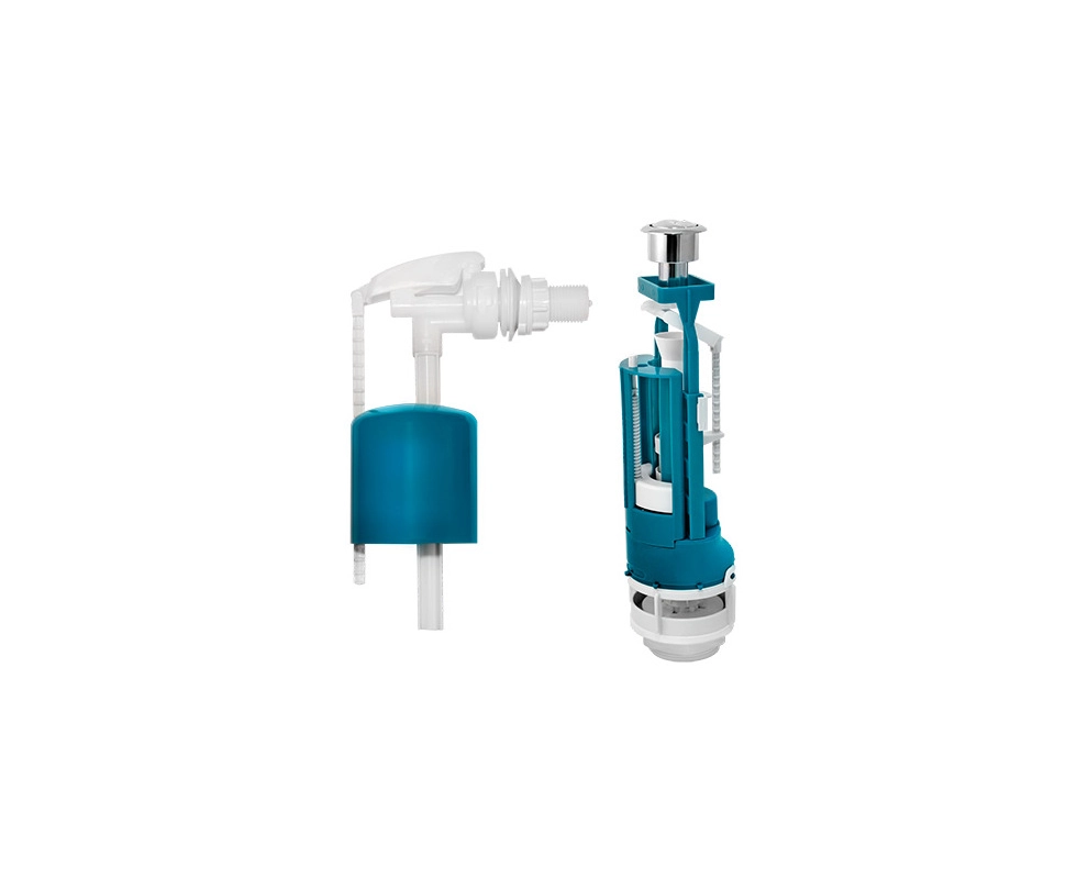 Купить Арматура для бачков хром кнопка бок.подводка ИнкоЭр И - СБ2- БпрН-АА-М Р                            