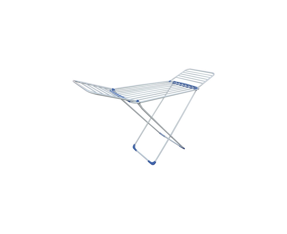 Купить Сушилка для белья напольная 18м Gloria бело-голубая 46-000114                                       