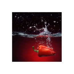 Купить Репродукция на стекле 30*30см ''Перчик 1'', артикул GL-00023                                          