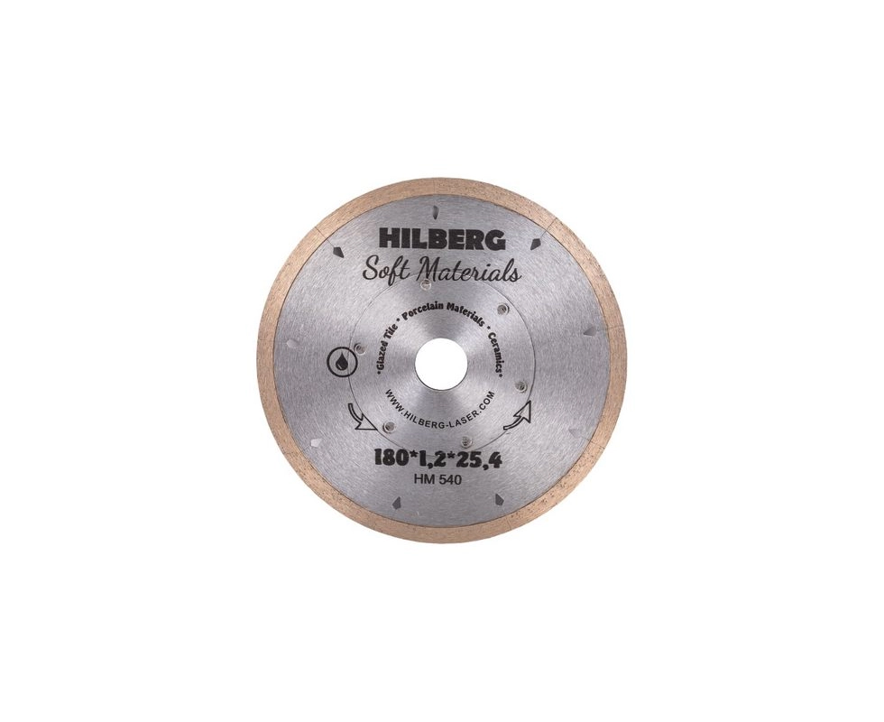 Купить Диск алмазный 180*25,4мм Hilberg HM540                                                              