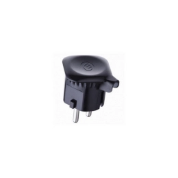 Купить Вилка боковой ввод с заземлением черная 55024                                                       