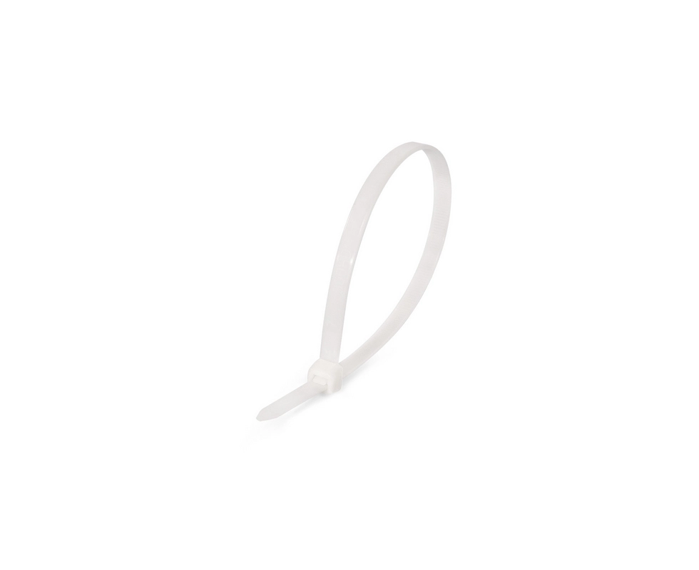 Купить Стяжка нейлоновая КСС 4x150 белая Fortisflex                                                        