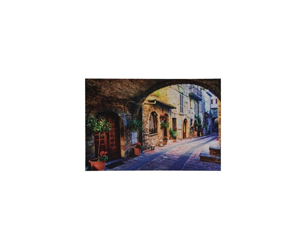Купить Коврик влаговпитывающий Vortex Samba Старинная улочка 40*60 см                                      
