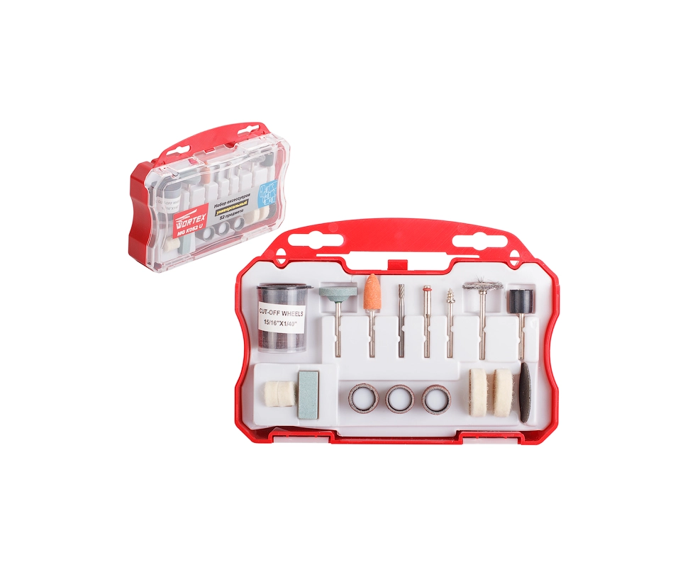 Купить Набор аксессуаров для гравера 52 предмета универсальный WORTEX                                      