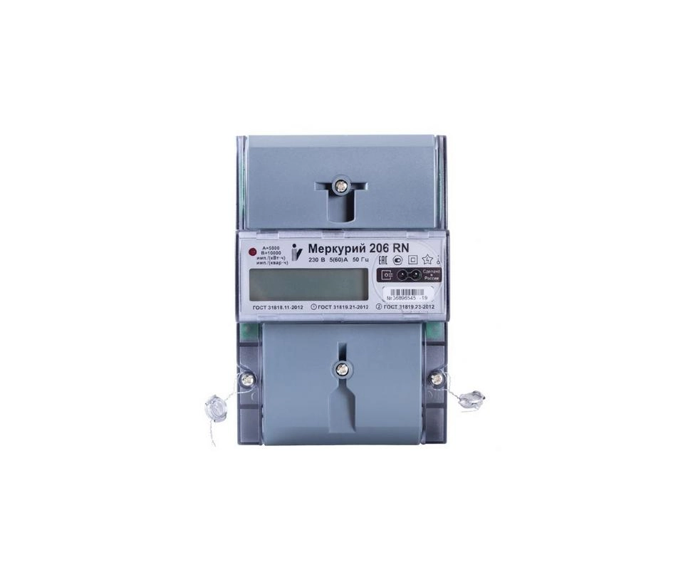 Купить Счетчик электроэнергии однофазный Меркурий 206 RN                                                   
