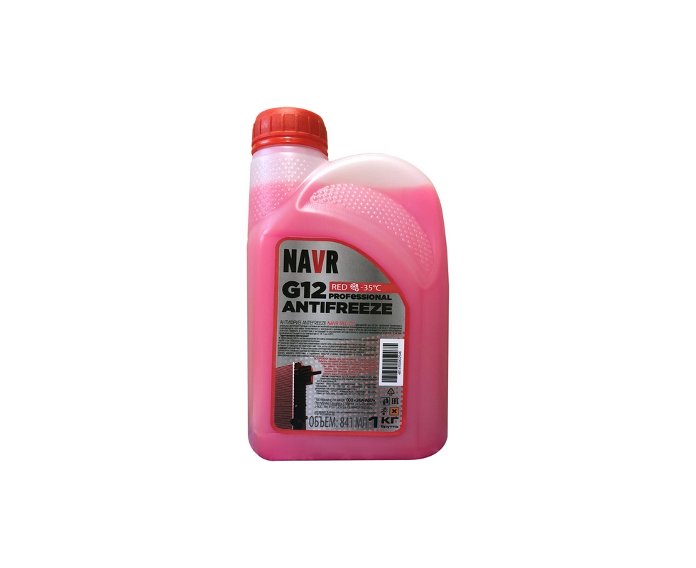 Купить Антифриз NAVR G12 -35 красный 1кг                                                                   