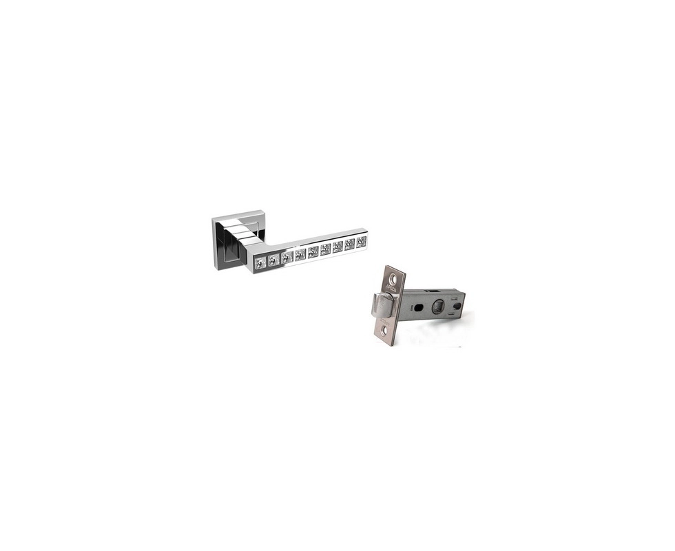 Купить Комплект дверной фурнитуры (ручка Gloria, защелка Apecs 5400)                                       