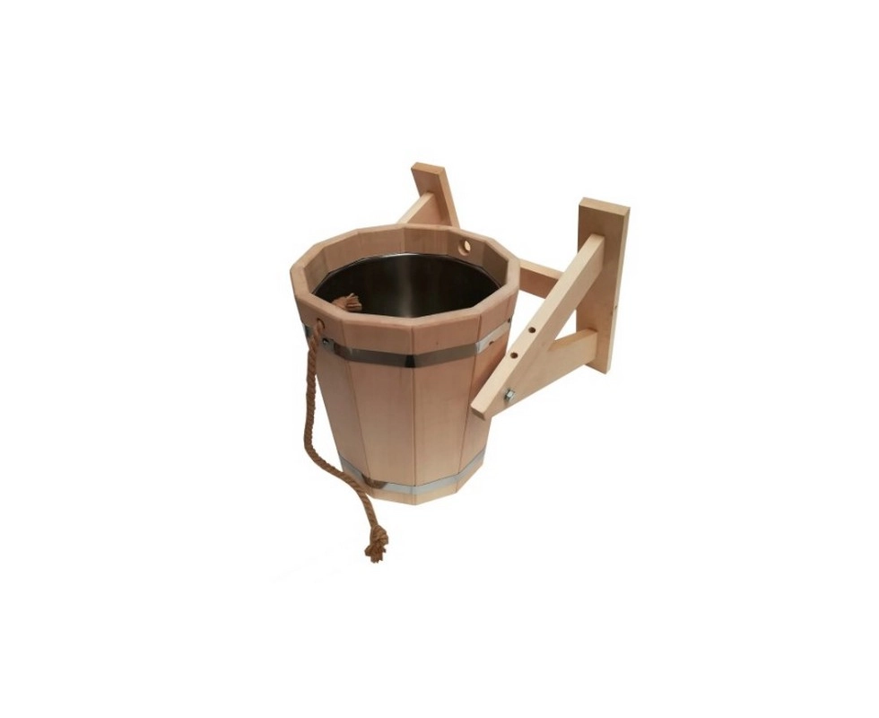 Купить Обливное ведро 20л с пластмассовой вставкой ОВП-20                                                  