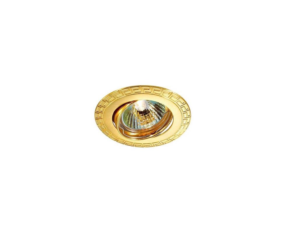 Купить Светильник NT12 161  золото встраиваемый ПВ IP20 GX5.3 50W 12V COIL                                 