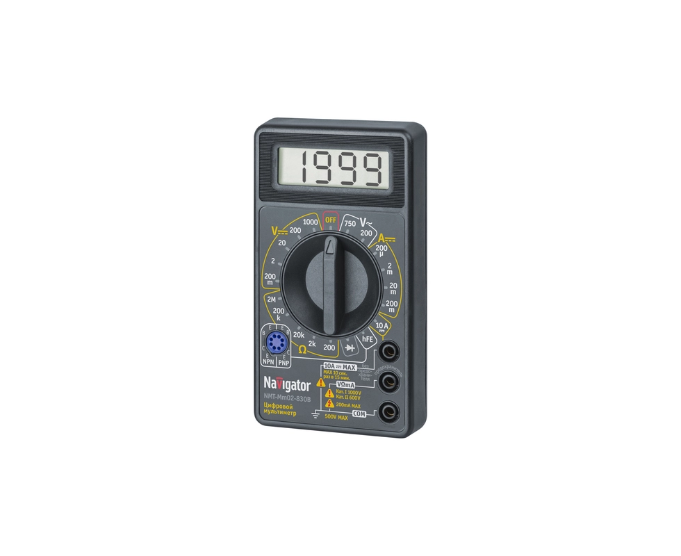 Купить Мультиметр Navigator 82 430 NMT-Mm02-830B                                                           