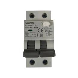 Купить Выключатель автоматический дифференциального тока 1P+N 16А С 6 кА 30mA тип АС 2М GYR9NM-C16-30mA    