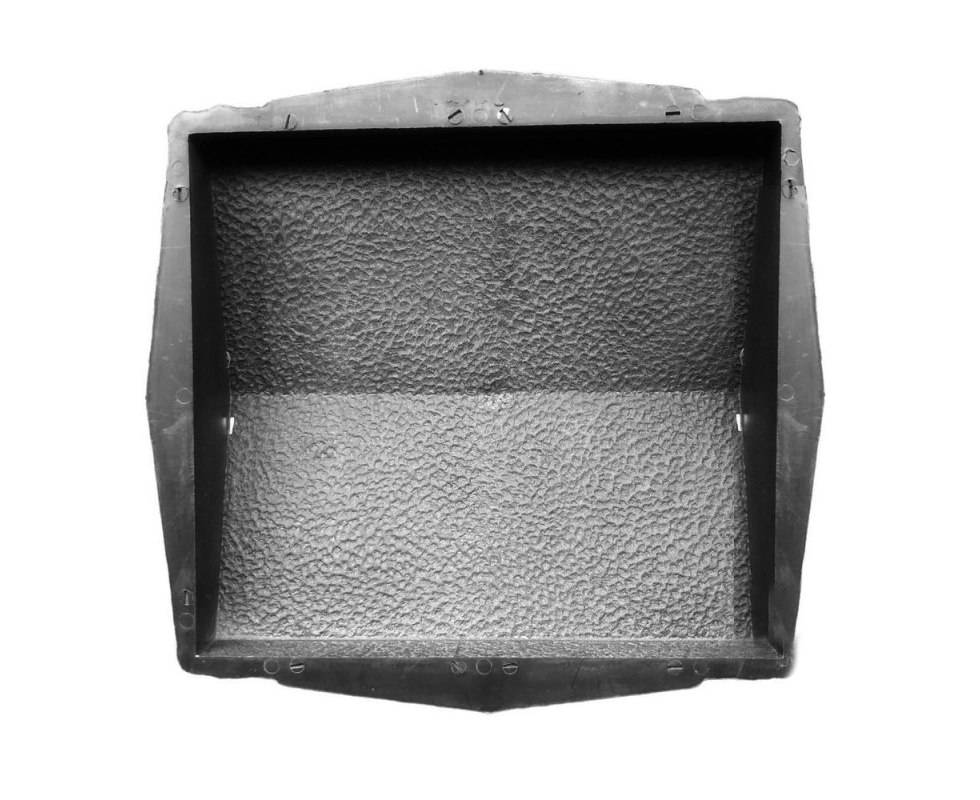 Купить Форма заборная двухскатная гладкая Плитка 39*35 см                                                  