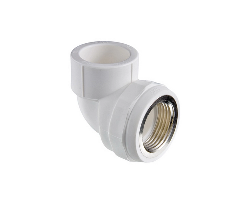 Купить Угольник полипропиленовый с переходом на внутреннюю резьбу 32 мм х 1'' Valtec                         Купить Угольник полипропиленовый с переходом на внутреннюю резьбу 32 мм х 1'' Valtec