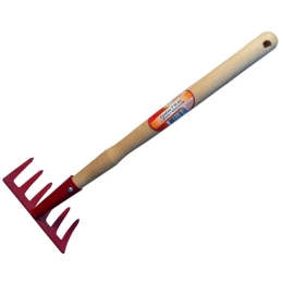 Купить Грабельки Г-6м шестизубые с деревянным черенком 010931                                              