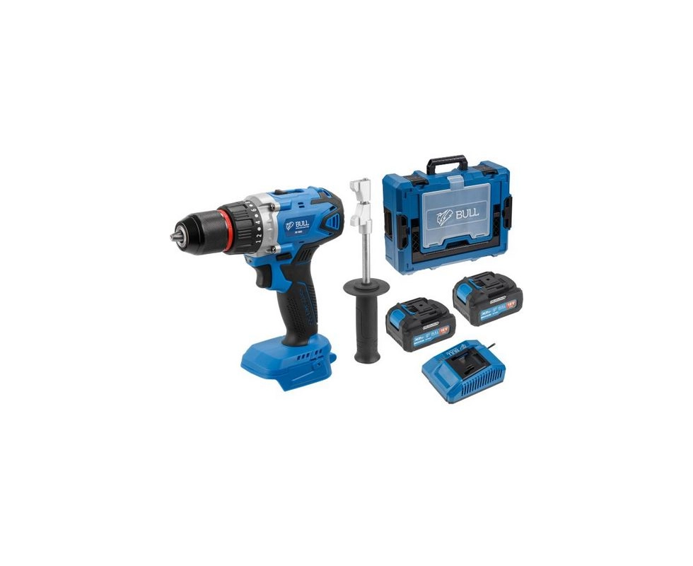 Купить Дрель-шуруповерт аккумуляторная BULL SR 1802 Xcase, XLTpro                                          