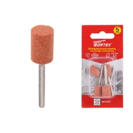Купить Камень шлифовальный из оксида алюминия 9.5мм упаковка 5шт WORTEX ETCA3209518                        