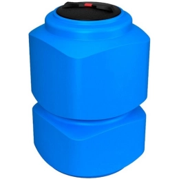 Купить Емкость L 500л синяя + отвод из бака в сборе G1 латунь                                              