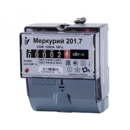 Купить Счетчик однофазный Меркурий 201.7                                                                   