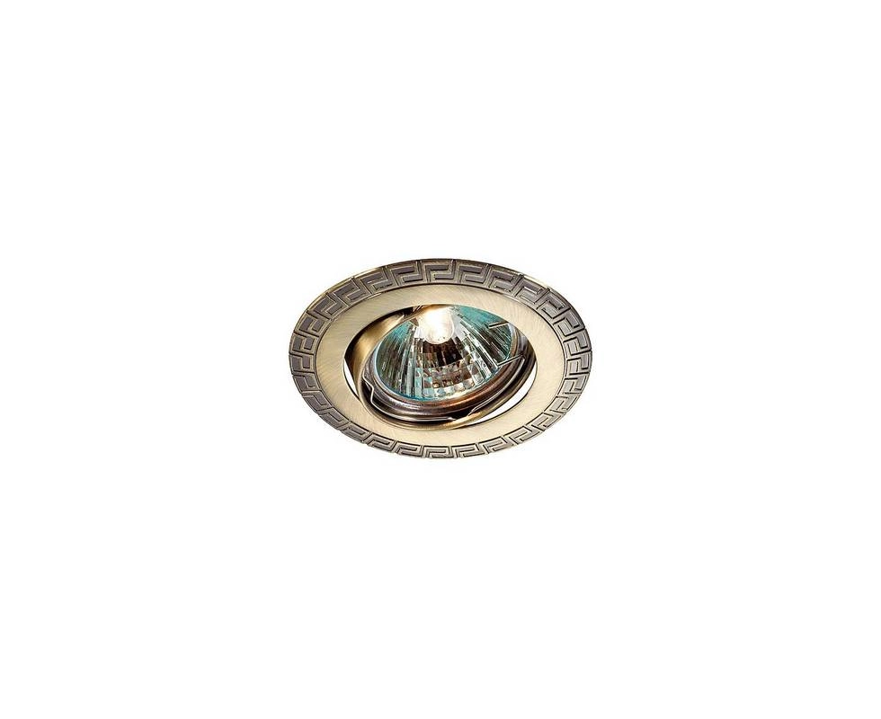 Купить Светильник NT12 160 бронза встраиваемый ПВ IP20 GX5.3 50W 12V COIL                                  