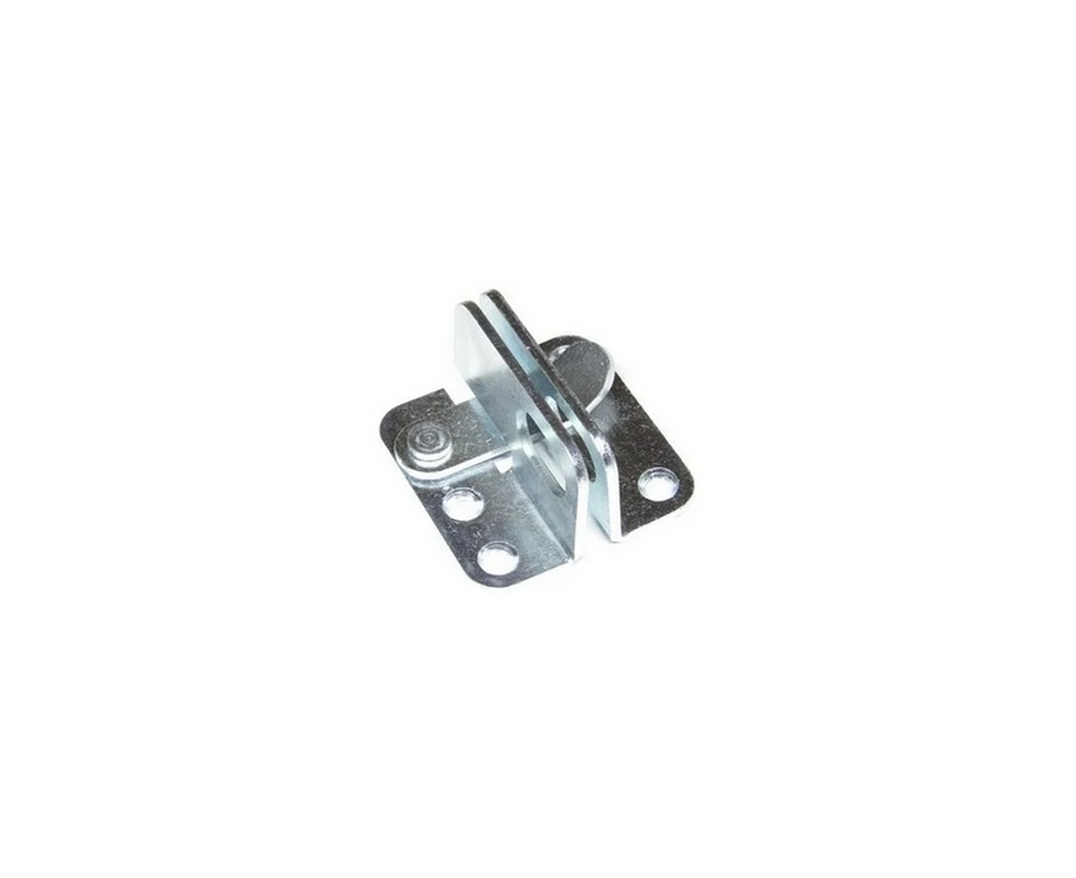 Купить Проушины для замка с фиксатором белый цинк STARFIX                                                  