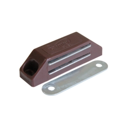 Купить Защелка магнитная большая коричневая упаковка 2шт STARFIX                                           