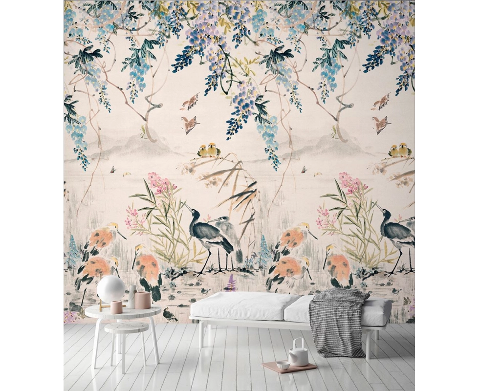 Купить Панно декоративное на флизелиновой основе Japanese Garden A52301 (1.59*2.80м)/1                     