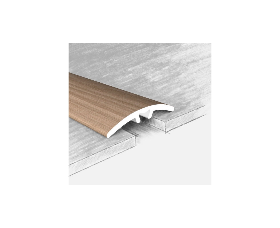 Купить Порог алюмиевый 70 617Н дуб беленый 1,35м                                                           