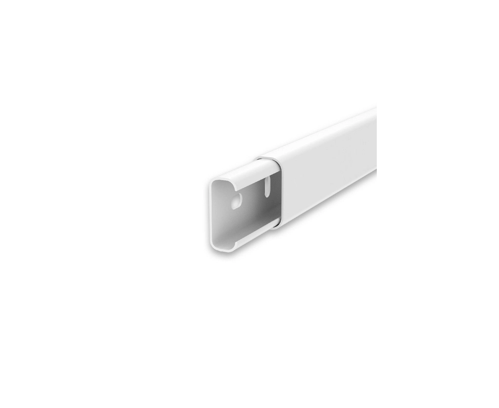 Купить Кабель-канал 22х10мм 2,2м Идеал Деконика 001 Белый                                                  